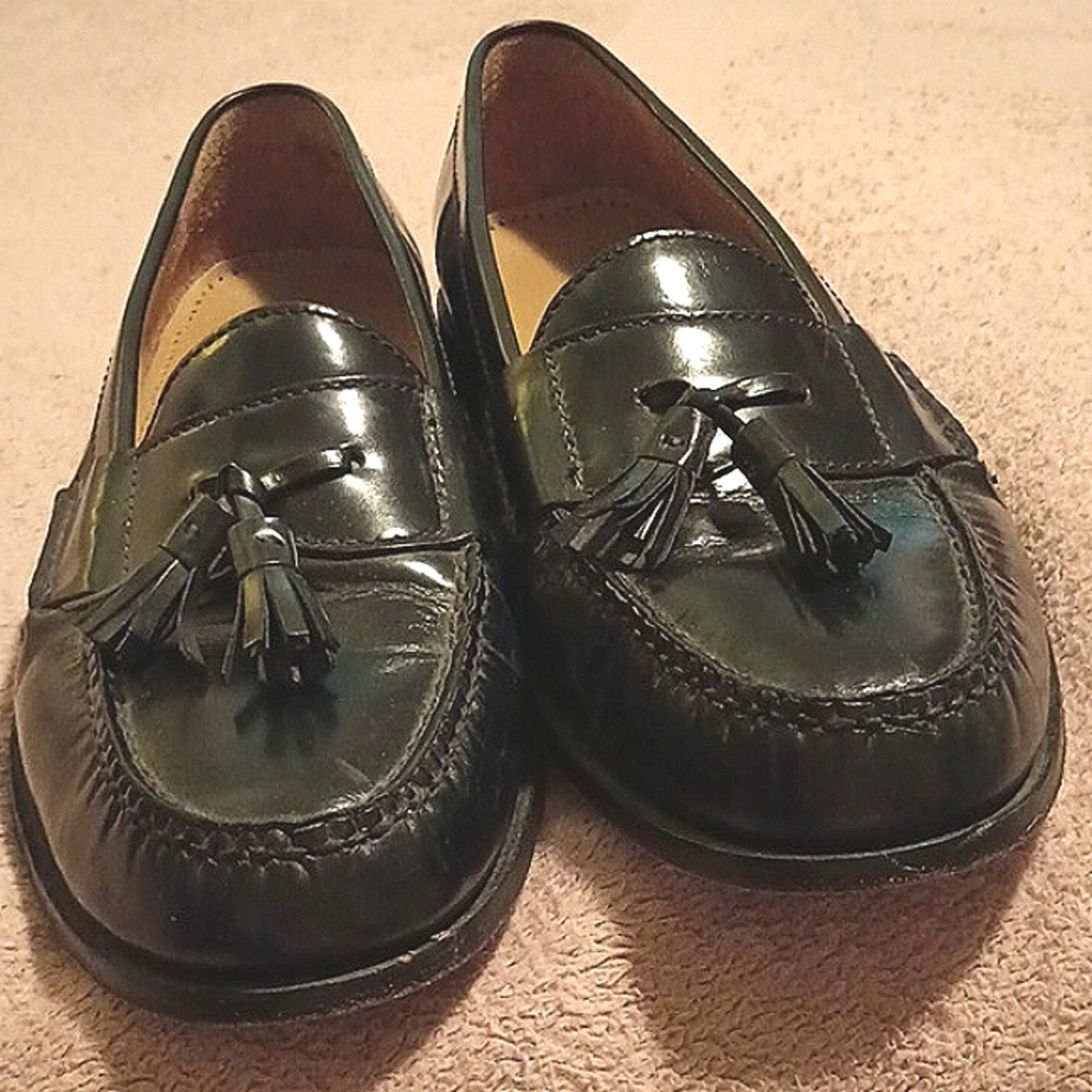 Cole Hann Tassel Leather Loafer